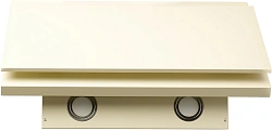 Вытяжка каминная Centek CT-1826-60 бежевый управление: кнопочное (1 мотор)