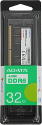 Память DDR5 32GB 4800MHz A-Data AD5S480032G-S RTL PC4-38400 CL40 SO-DIMM 262-pin 1.1В single rank Ret