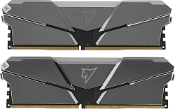 Память DDR4 2x8GB 3200MHz Netac NTSRD4P32DP-16SC Shadow RGB RTL Gaming PC4-25600 CL16 DIMM 288-pin 1.35В kit Intel с радиатором Ret