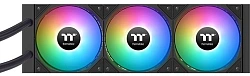 Система водяного охлаждения Thermaltake LA360-S ARGB Soc-AM5/AM4/1200/1700/1851 черный 4-pin 38.35dB Al+Cu LCD 360W Ret (CL-W462-PL12SW-A)
