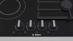 Газовая варочная поверхность Bosch PRY6A6B70Q черный