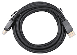 Кабель аудио-видео Buro V1.4 DisplayPort (m)/DisplayPort (m) 5м. черный (BHP-DPP-1.4-5)