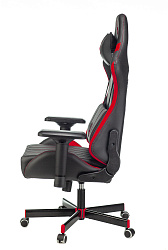 Кресло игровое A4Tech Bloody GC-990 черный/красный экокожа крестов. металл