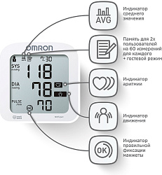 Тонометр автоматический Omron M3 Expert