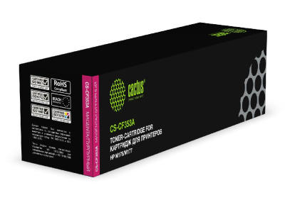 Картридж лазерный Cactus CS-CF353A CF353A пурпурный (1000стр.) для HP M176/M177