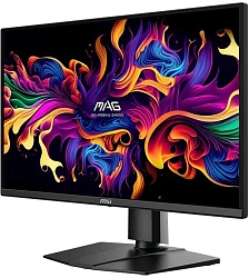 Монитор MSI 26.5" Mag 272QP QD-OLED X24 черный QD OLED LED 16:9 HDMI матовая HAS Piv 1500000:1 250cd 178гр/178гр 2560x1440 240Hz DP Quad 2K (1440p) USB 5.7кг