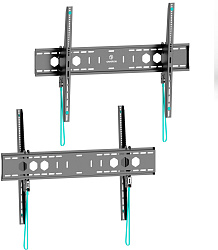 Кронштейн для телевизора Onkron UT12 черный 60"-110" макс.120кг настенный наклон