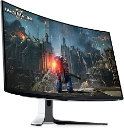 Монитор Dell 31.6" (80.3см) Alienware AW3225QF белый QD OLED LED 16:9 HDMI матовая HAS Piv 1000cd 178гр/178гр 3840x2160 240Hz G-Sync DP 4K USB 9.35кг