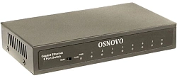 Коммутатор Osnovo SW-70800 2xКомбо(1000BASE-T/SFP) неуправляемый