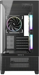 Корпус Deepcool CG380U 3F черный без БП mATX 6x120mm 3x140mm 2xUSB3.0 audio bott PSU