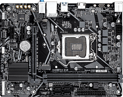 Материнская плата Gigabyte H410M K 2.0 Soc-1200 Intel H410 2xDDR4 mATX AC`97 8ch(7.1) GbLAN+HDMI