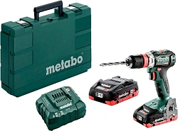 Дрель-шуруповерт Metabo BS 18 L BL Set 18Вт аккум. (613155710)