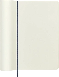 Блокнот Moleskine CLASSIC SOFT QP618B20 Large 130х210мм 192стр. нелинованный мягкая обложка синий сапфир
