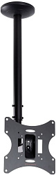 Кронштейн для телевизора Arm Media LCD-1000 черный 10"-37" макс.30кг потолочный поворот и наклон