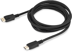 Кабель аудио-видео Buro V1.4 DisplayPort (m)/DisplayPort (m) 1.5м. черный (BHP-DPP-1.4-1.5)