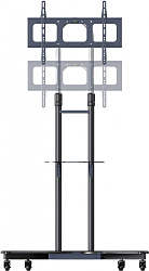 Стойка для телевизора Cactus CS-ST31 черный 37"-75" макс.81.6кг напольный мобильный