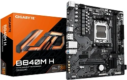 Материнская плата Gigabyte B840M H Socket AM5 AMD B840 2xDDR5 mATX AC`97 8ch(7.1) GbLAN RAID+HDMI+DP