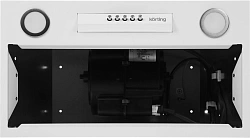 Вытяжка встраиваемая Korting KHI 6530 W белый управление: кнопочное (1 мотор)