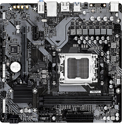 Материнская плата Gigabyte B840M H Socket AM5 AMD B840 2xDDR5 mATX AC`97 8ch(7.1) GbLAN RAID+HDMI+DP