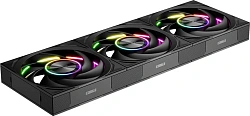 Система водяного охлаждения PcCooler DT360 Display ARGB Soc-AM5/AM4/1200/1700/1851 черный 4-pin 15-33.1dB Al LCD 320W Ret (DT360-BKAWXY-GL)
