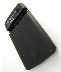 Внешний корпус для HDD/SSD AgeStar 3UB2A12 SATA пластик/алюминий черный 2.5"