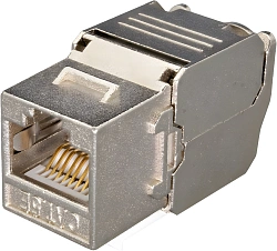 Модуль Suprlan 10-0328-1 информ. KeystoneRJ45 1 кат.5E FTP стальной