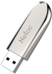 Флеш Диск Netac 16Gb U352 NT03U352N-016G-20PN USB2.0 серебристый