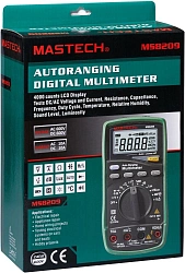 Мультиметр Mastech MS8209 цифровой черный/зеленый (13-2087)
