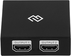 Сплиттер аудио-видео Digma DHSP-v1.4x2 HDMI (f)/2хHDMI (f) черный
