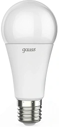 Лампа светодиодная Gauss A60 16Вт цок.:E27 груша 220B св.свеч.бел.теп. (упак.:1шт) (102502116)