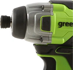 Винтоверт Greenworks 3802807 аккум. патрон:шестигр.1/4"