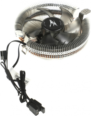Устройство охлаждения(кулер) Zalman CNPS7600 RGB Soc-AM5/AM4/1200/1700/1851 черный 4-pin 16-27dB Al+Cu 95W 250gr Ret (CNPS7600RGB)