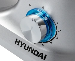 Миксер планетарный Hyundai HYM-S6551 1300Вт серебристый