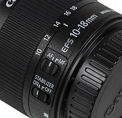 Объектив Canon EF-S IS STM (9519B005) 10-18мм f/4.5-5.6