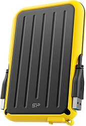 Жесткий диск Silicon Power USB3.0 2TB SP020TBPHD66SS3Y Armor A66 2.5" желтый