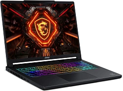 Ноутбук MSI Crosshair 16 Max HX E2WGXK-035XRU Core Ultra 9 275HX 16Gb SSD1Tb NVIDIA GeForce RTX 5070 12Gb 16" OLED QHD+ (2560x1600) FreeDOS black WiFi BT Cam (9S7-265232-035)