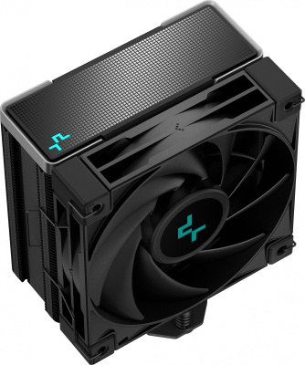 Устройство охлаждения(кулер) Deepcool AK400 Zero Dark Soc-AM5/AM4/1200/1700/1851 черный 4-pin 29dB Al+Cu 220W 661gr Ret (R-AK400-BKNNMN-G-2)