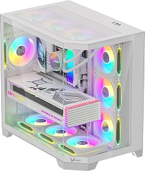 Корпус Formula Crystal Z6 Floe белый без БП ATX 2xUSB3.0 audio bott PSU