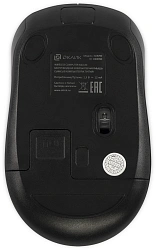 Мышь Оклик 310MW черный/синий оптическая 3200dpi беспров. USB для ноутбука 4but (1869090)