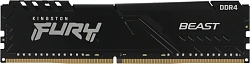 Память DDR4 2x16GB 3200MHz Kingston KF432C16BB1K2/32WP Fury Beast Black RTL Gaming PC4-25600 CL16 DIMM 288-pin 1.35В dual rank с радиатором Ret