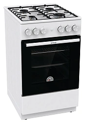 Плита Газовая Gorenje GG5A12WH белый (без крышки) реш.сталь