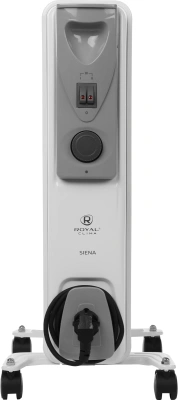 Радиатор масляный Royal Clima Siena ROR-S7-1500M 1500Вт белый/серый