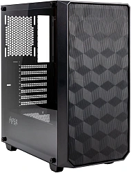 Корпус Hiper BH34-1 черный без БП ATX 5x120mm 2x140mm 2x200mm 1xUSB3.0 audio bott PSU