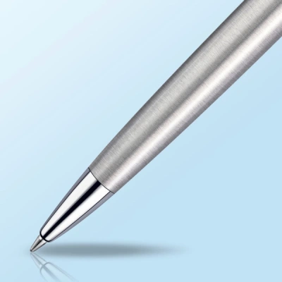 Ручка шариков. Waterman Hemisphere (CWS0920470) Steel CT M син. черн. подар.кор.