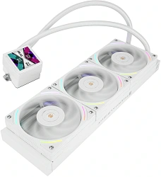 Система водяного охлаждения Thermalright Frozen Vision 360 V2 ARGB Soc-AM5/AM4/1200/1700/1851 белый 4-pin 28dB Al LCD Ret (F-VISION-360-WH-ARGB-V2)