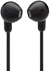 Гарнитура вкладыши JBL Tune 215BT черный беспроводные bluetooth шейный обод (JBLT215BTBLK)