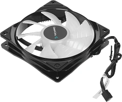 Вентилятор для корпуса Deepcool RF120 FS RGB 120х120x25 черный 4-pin 27дБ (DP-FLED3-RF120-FS) Ret