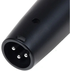 Микрофон проводной Shure PGA48-QTR-E 4.6м черный/серебристый