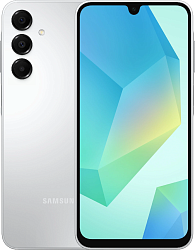 Смартфон Samsung SM-A165F Galaxy A16 128Gb 4Gb серебристый моноблок 3G 4G 2Sim 6.7" 1080x2340 Android 14 50Mpix 802.11 a/b/g/n/ac NFC GPS GSM900/1800 GSM1900 A-GPS microSD max1024Gb