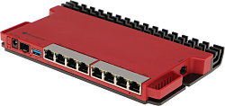 Маршрутизатор MikroTik L009UiGS-RM 10/100/1000BASE-T красный